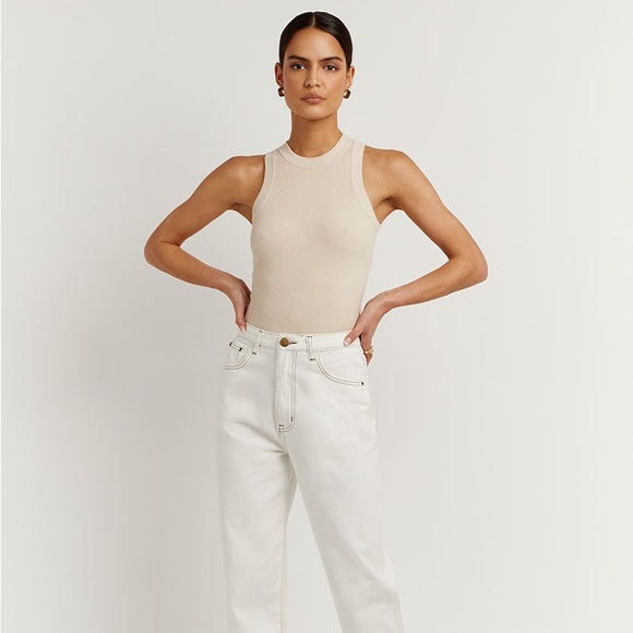 Dissh Agnes off white jean sz 2 - Picture 2 of 4